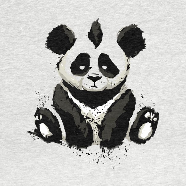 cool panda by sebstadraws